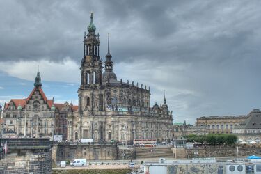 Kathedrale ss. Trinitatis Dresden (Foto: Anschi / pixelio.de)