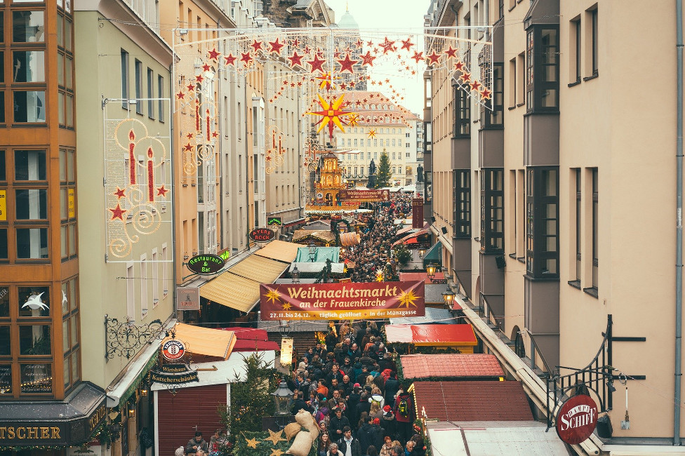 Weihnachtsmarkt an der Frauenkirche