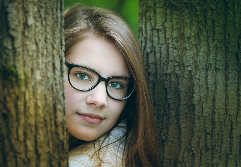 Brille im Winter