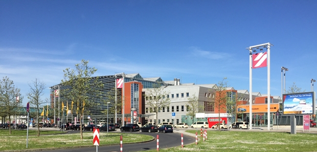 Flughafen Dresden Außenansicht