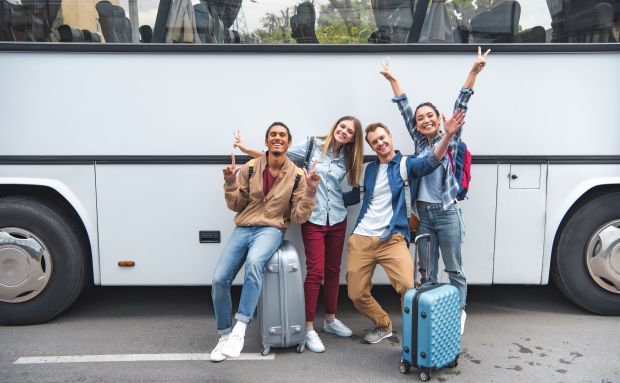 Bus mit Fahrer mieten für Gruppen